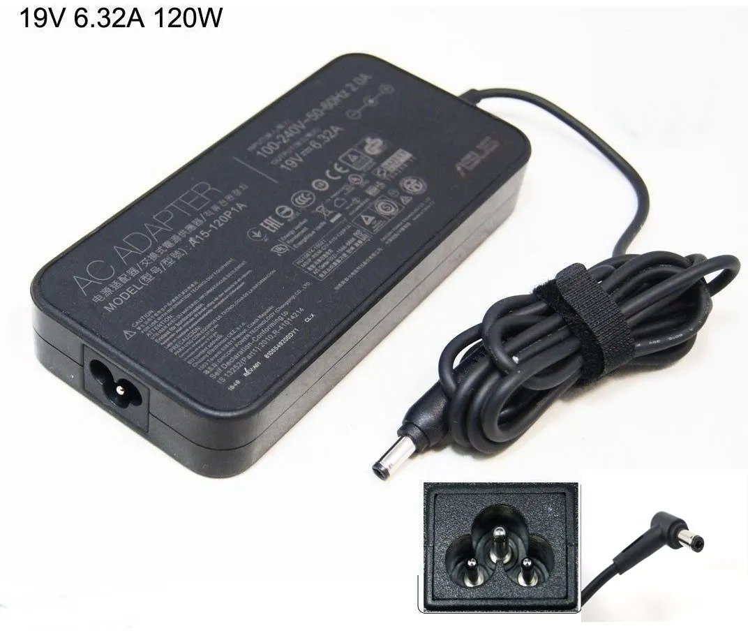 Monster Abra A5 V15.8 120 Watt 19V 6.32A  5.5*2.5 Orjinal Notebook Standart Adaptör