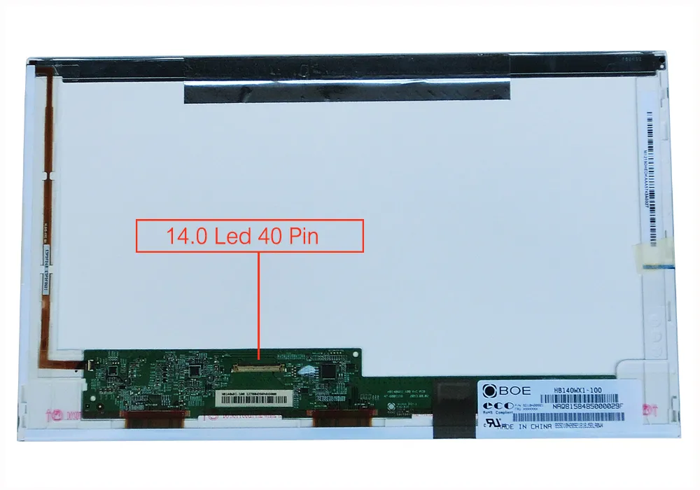 14.0 LED n140b6-l02 hb140wx1-100 B140XW01 LP140WH1 N140B6-L08 LP140WH4 HT140WXB LTN140AT07 CLAA140WB11 M140NWR2 hsd140phw1 N140BGE-L22 BT140GW01 N140B