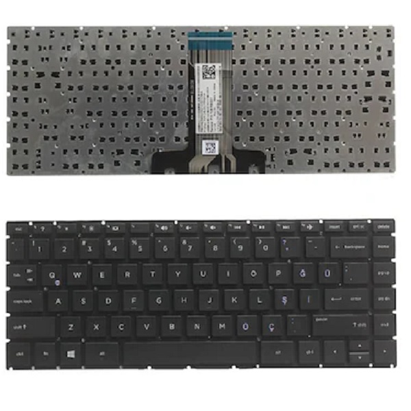 Hp 14-CF2004NT 9CN08EA 14-CF2006NT 9HJ03EA Notebook Klavye (Siyah TR)