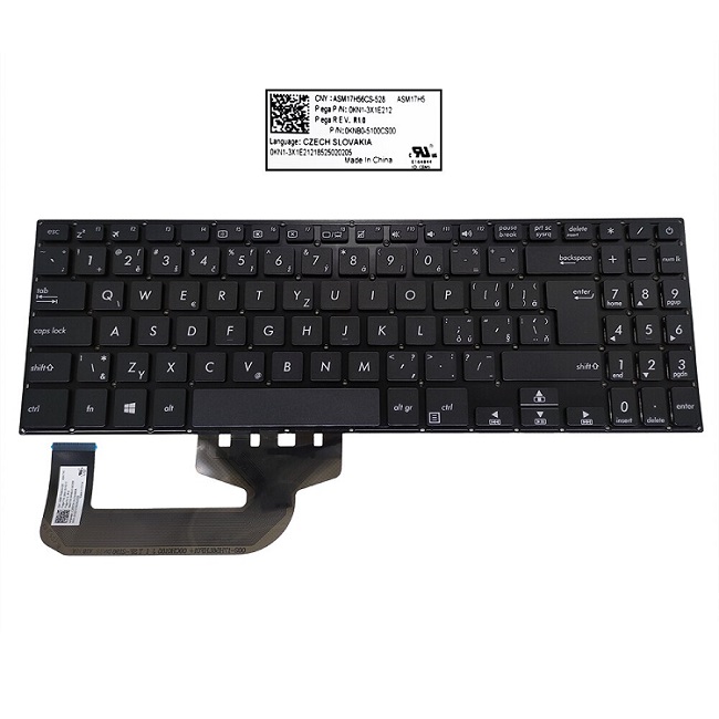 ASUS X507 X507MA X507L X507U Y5000 Klavye TR Siyah