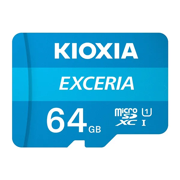 Kioxia Exceria 64GB MICRO SDXC UHS-1 CLASS 10 100MB/S (LMEX1L064GG2)