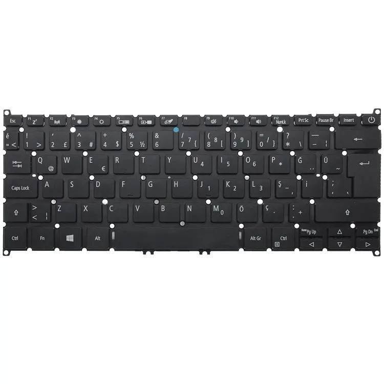 Acer Swift 3 SF314-56G, SF314-58G, N17W7 Klavye (Siyah TR)