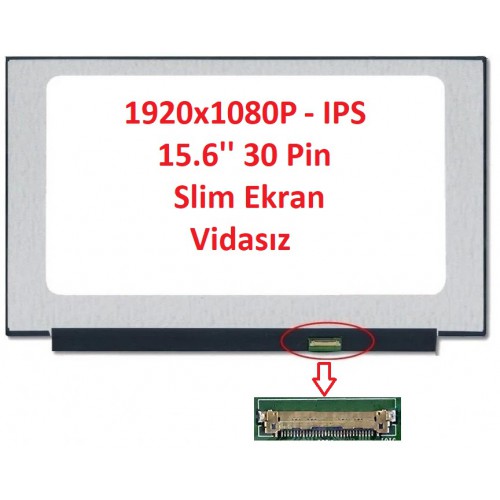 Hp 250 G8 255 G8 Notebook Lcd Panel (Full Hd IPS Slim Led Lcd Panel 1920X1080 Dar Kasa)