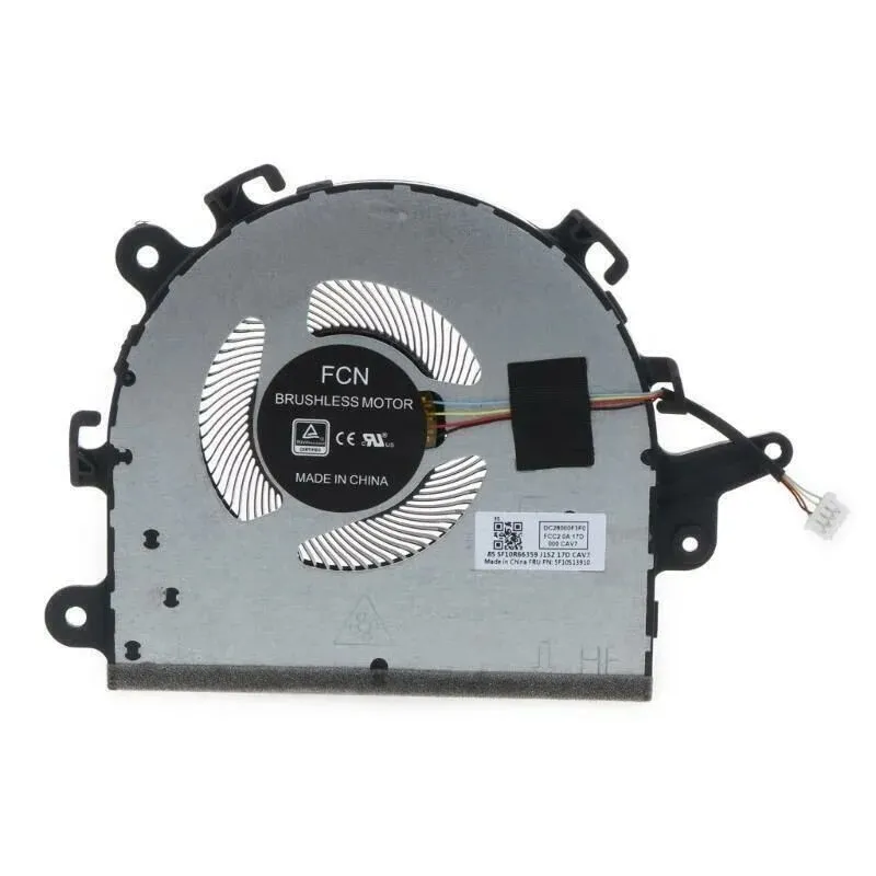 Lenovo ideapad 3 15Ada05 81W1,5F10S13910 DC28000DWF0, Dfs5K12115491M Dfs5M325063B1P Notebook Cpu Fan
