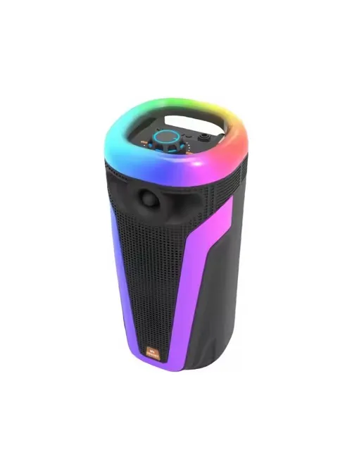 HEPU HP 113 Bluetooth Hoparlör 2x4 inc 10 watt Rms Rgb Usb Kablolu Mikrofonlu 3600 mAh