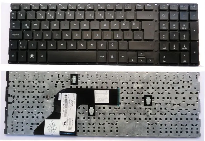 HP 4510, Hp 4510S, Hp 4515S, Hp 4710S, Hp 4750S KLAVYE TÜRKÇE 516884-231 MP-08J16CB-930