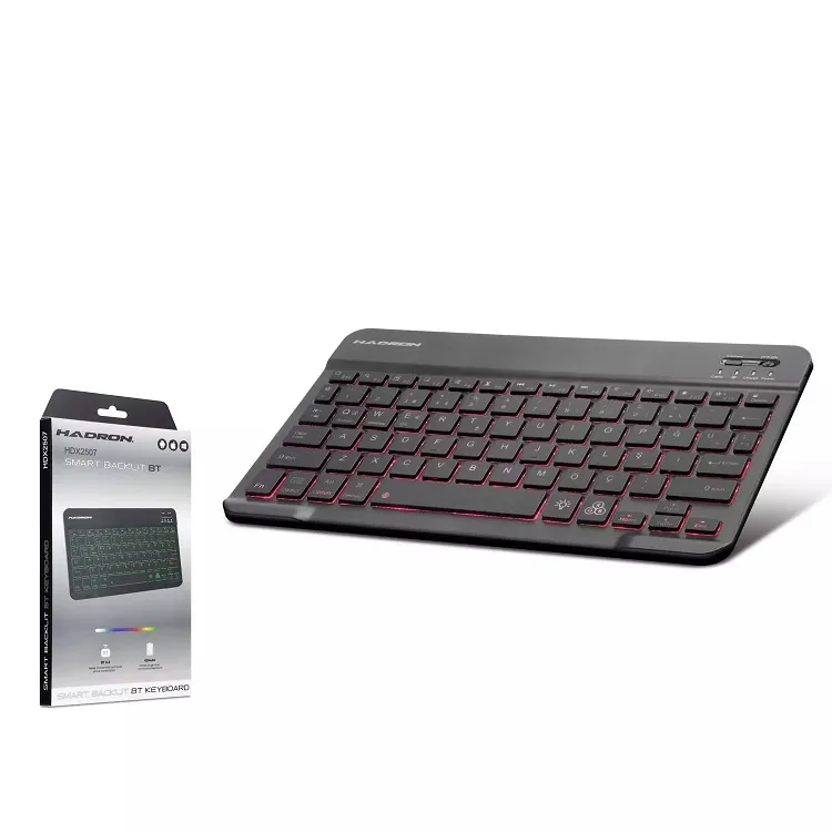 Hadron HDX2507 Smart Backut Rgb Ledli Bluetooth Q Klavye