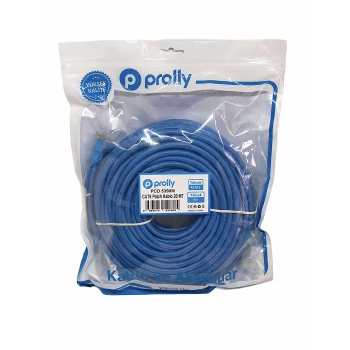Prolly PCD 5390M CAT6 Patch Kablo 20 Metre
