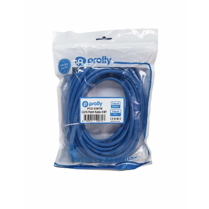 Prolly PCD 5387M CAT6 Patch Kablo 5 Metre