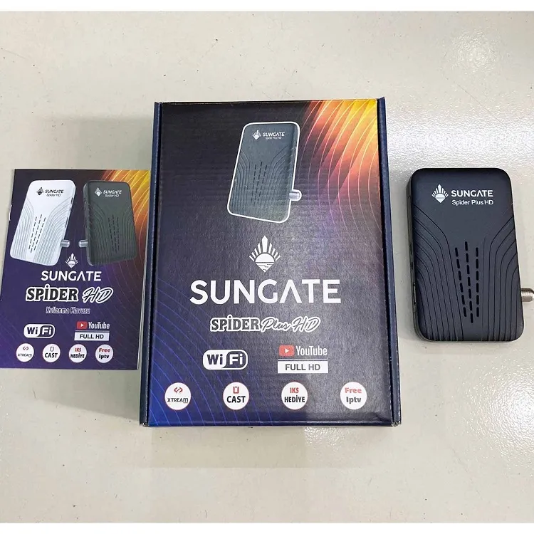 Sungate Spider Plus Hd Uydu Alıcısı Internet Web Tv Özellikli
