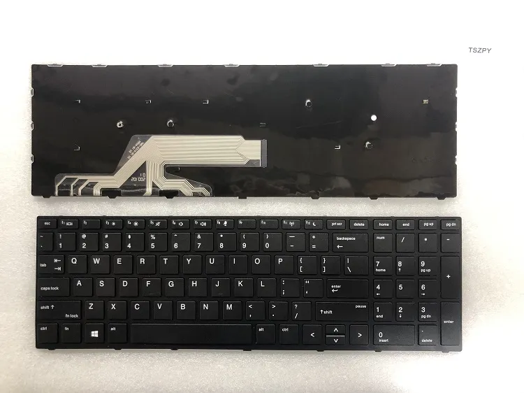 Hp Probook 450 G5, 455 G5, 470 G5 Notebook Klavye (Siyah TR)