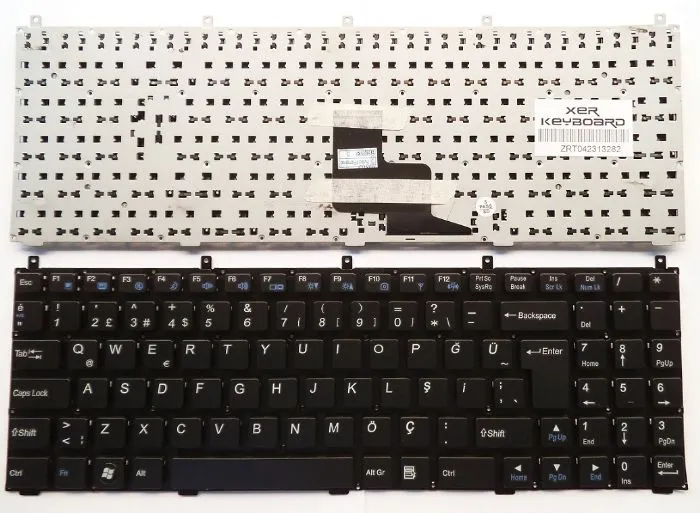 Exper B5121, W150ER, W150ERQ, W150EX, W150HN, W150HNM, W150HRM, Klavye Türkçe