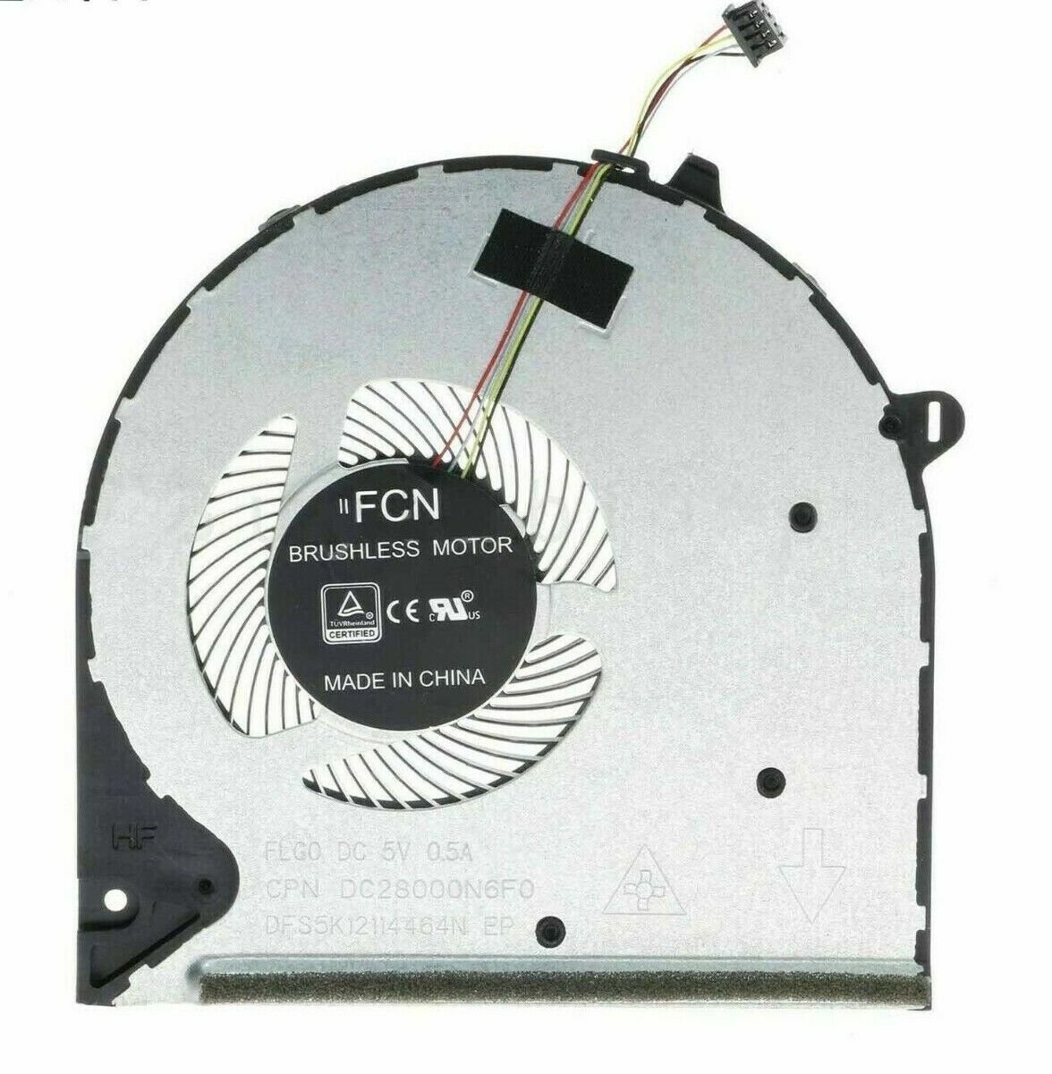 HP 15-DU 15S-DU 15S-DY 15-gw, 15-DW 15-DY 15S-GR TPN-C139 TPN-C151 250 G8 255 G8 250 g9 255 G9 Notebook Cpu Fan (4 Pin)