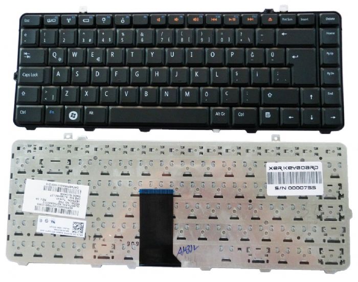 Dell 1535, Dell 1555, Dell 1557, Dell 1558, Dell PP39L Klavye Türkçe 9J.N0H82.L0T