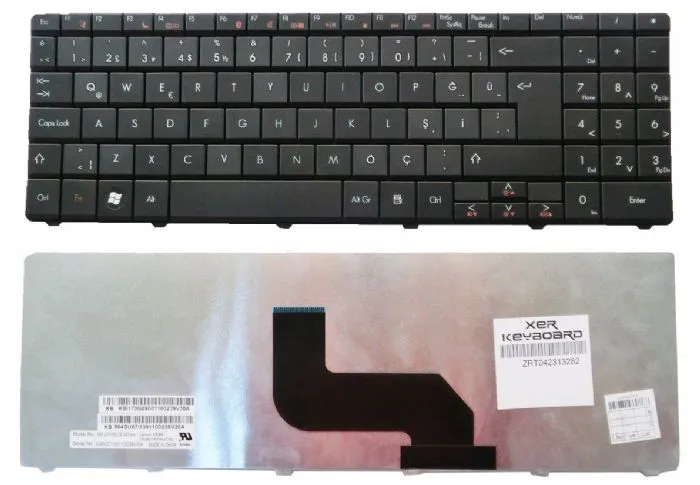 Packard Bell TJ65, Packard Bell TJ75 Klavye Türkçe MP-07F36TQ-4424H