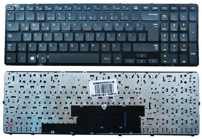 SAMSUNG NP350E5C NP355E5C KLAVYE TÜRKÇE (ÇERCEVELİ)