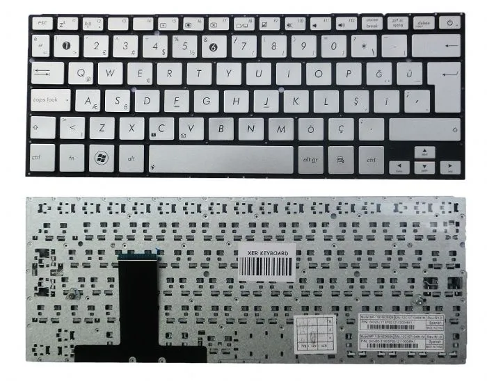 Asus UX31LA, Asus UX31, Asus UX31A, Asus UX31E, Asus UX32, Asus UX32V Klavye Türkçe MP-11B16E06528