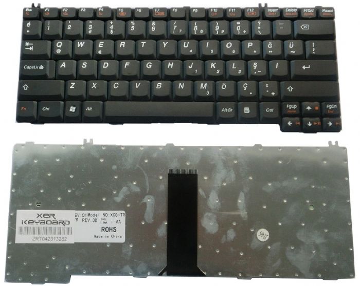 Lenovo 3000 N100 N200 N500 G530 V100 V200 U330 4446 BCF84 25007772 Y510 Y530 4051 4151 0769 Y430 Y710 Y730 V550 Klavye Tuş Takımı Türkçe