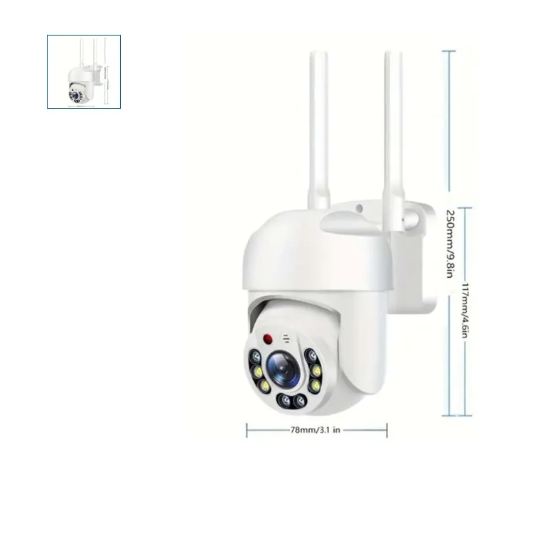 O-Kam 3011 6mp Wifi Ptz Akıllı Kamera 256 GB Sd Kart Desteği