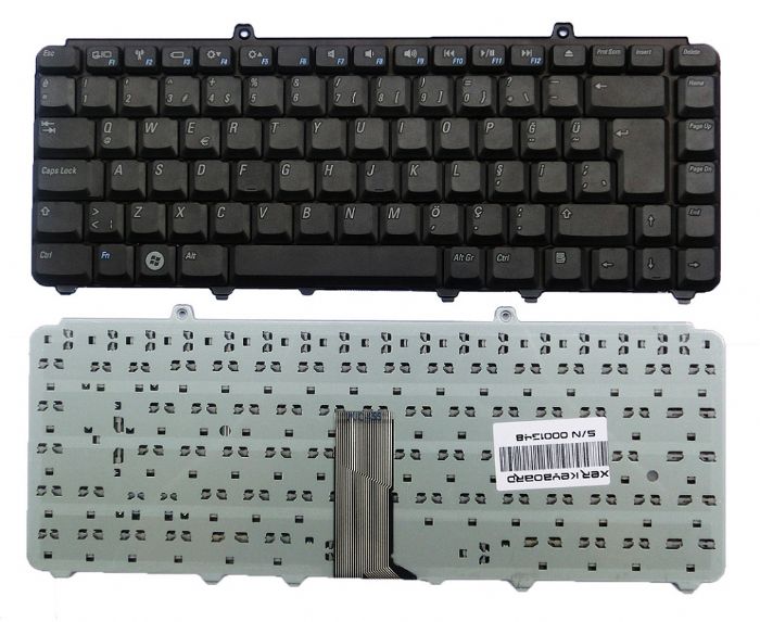 Dell 1500, Dell 1520, Dell 1545, Dell 1525, XPS M1330, XPS M1530 KLAVYE GRİ