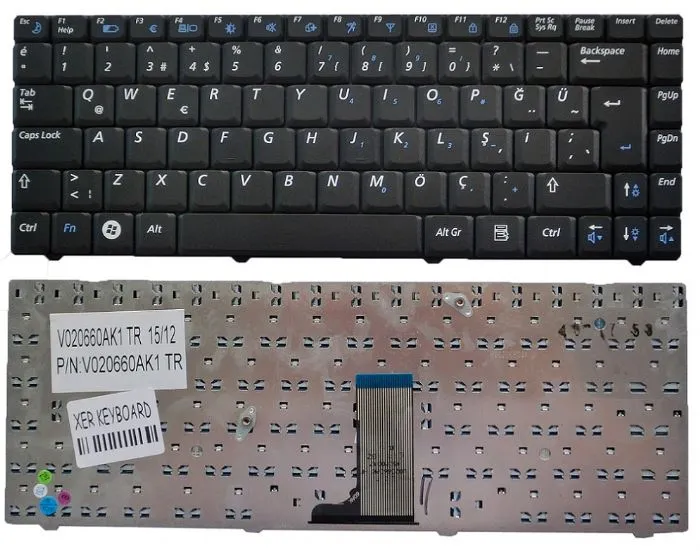 Samsung NP-R518, Samsung NP-R519 Klavye Türkçe V020660AK1 TR