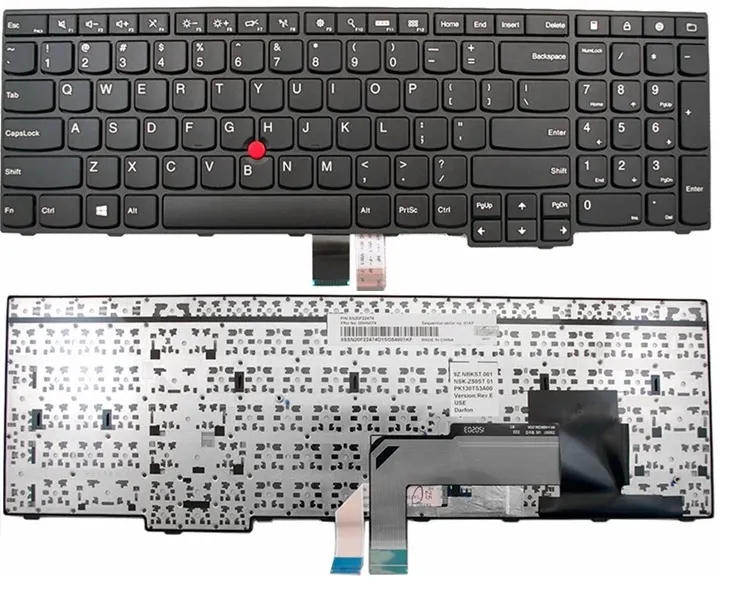  Lenovo Thinkpad E550 E550C E555 E555C E560 E560P E560C E565 SN20F22485, 00HN085, 00HN085, NSK-Z50ST Klavye tuş takımı