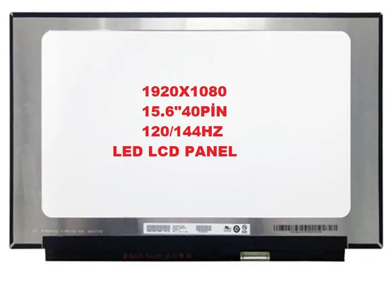 N156HME-GAK REV.C1 N156HME-GAK Notebook Lcd Ekran Panel (15.6 Led Mat IPS 144HZ FHD (1920*1080) 40 PİN) 