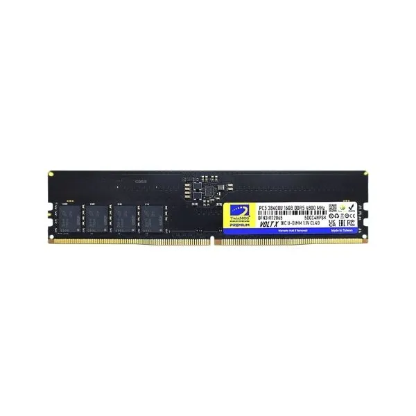 TwinMOS 16GB DDR5 4800MHz CL40 Masaüstü Ram TMD516GB4800U40