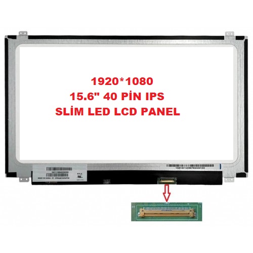 LP156WF4 SL B1 Notebook Lcd Panel (15.6 Slim Led 40 Pin Full HD IPS)