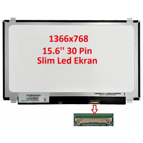 HP 15-RA013NT Notebook Lcd Ekran (15.6 Led slim Dar Soket Parlak)
