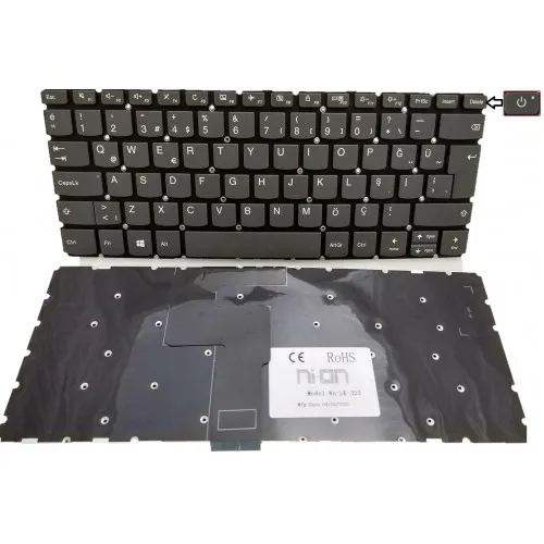 Lenovo V14-ADA 82C6 V14-ARE 82DQ Notebook Klavye (Külrengi TR)