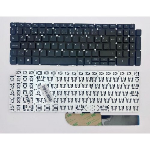 Dell Vostro 3500 2020 sonrası Notebook Klavye (Siyah TR