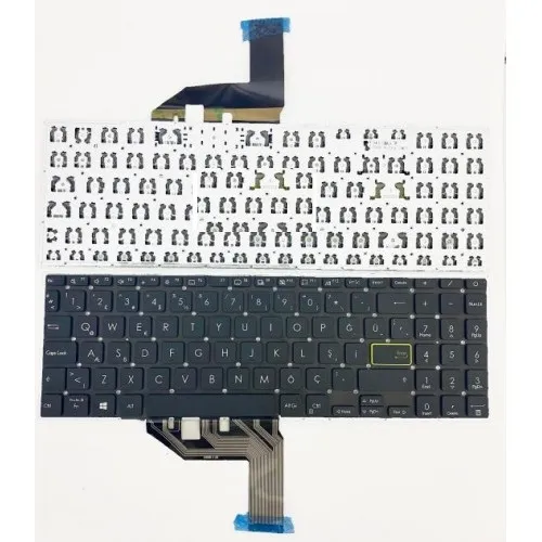 Asus VİvoBook E510MA L510M L510MA Notebook Klavye (Siyah TR)