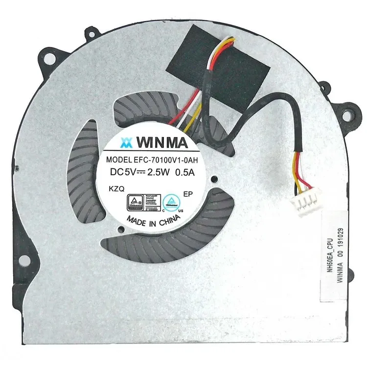 Monster NH50EA NH50RA NH55RA abra a5 v16.6 Abra a5 v16.1, Abra A7 V12.2.6, A7 V12.1, abra a7 v12.1, V12.2, EGC-70100V1-0AH, 6-31-NH5E2-20 Cpu Fan (4 P