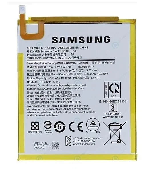 Samsung Galaxy Tab A 8.0 SM-T290 T295 T297 Tablet Batarya