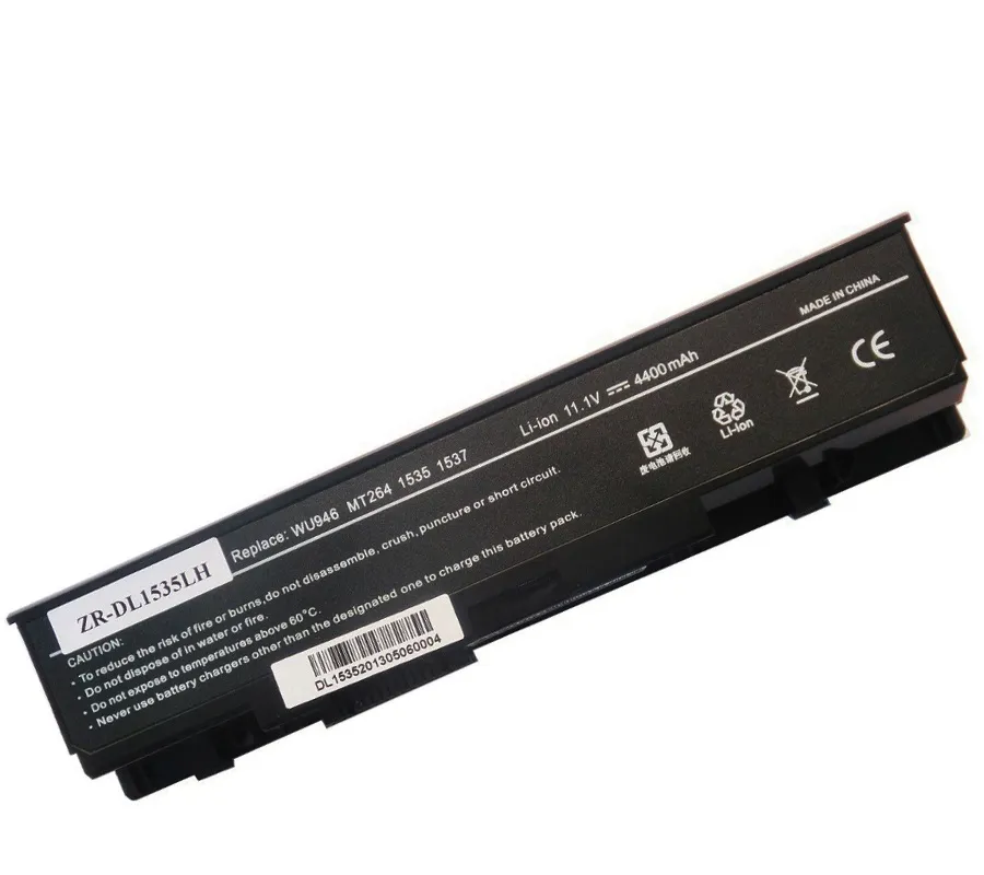 Dell 1535, Dell 1536, Dell 1537, Dell 1555, Dell 1557, Dell 1558, Dell PP33L, Dell PP39L KM887 KM905 MT275 PW773 WU959 KM898 KM958 MT276 RM803 WU960 K