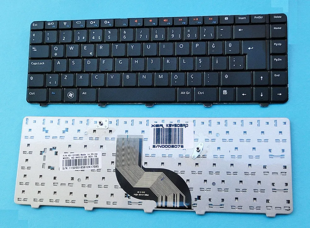 Dell 14R N4010, Dell N4020, Dell N4030, Dell N5020, Dell N5030, Dell M5030, Dell 13R N3010 Klavye Türkçe