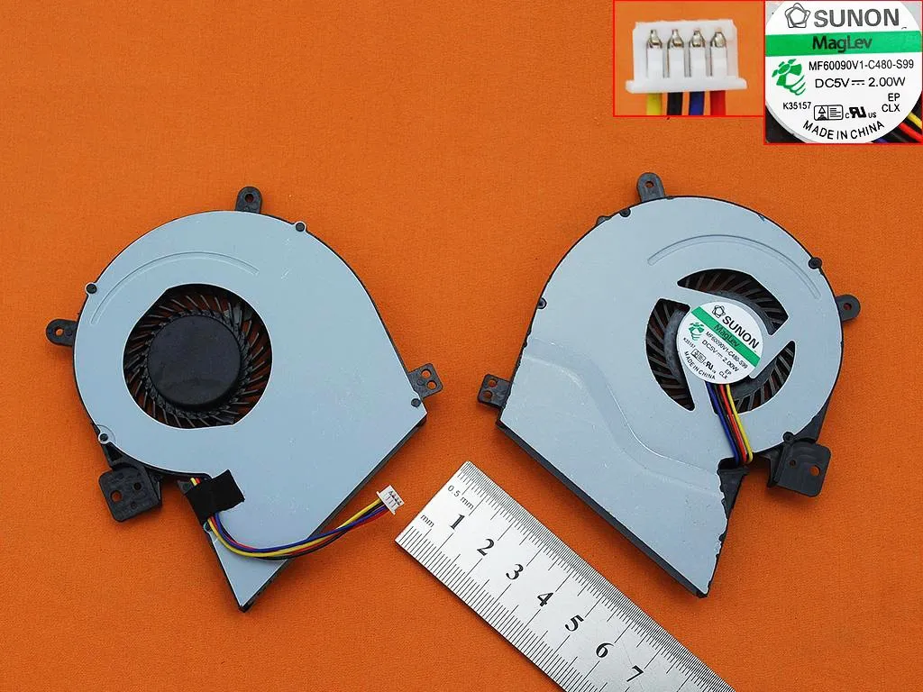 Asus X451ca Asus X551ca Asus X451 Asus X551 Asus X551ma Asus X451c Asus X511c Fan Ksb0705hb Laptop Fan