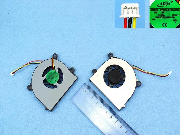 Exper E5128, Exper W258, Karizma A5B Msi S6000, Msi X600, Fan ab6505hx-j03 bs5005hs-u89 Laptop Fan