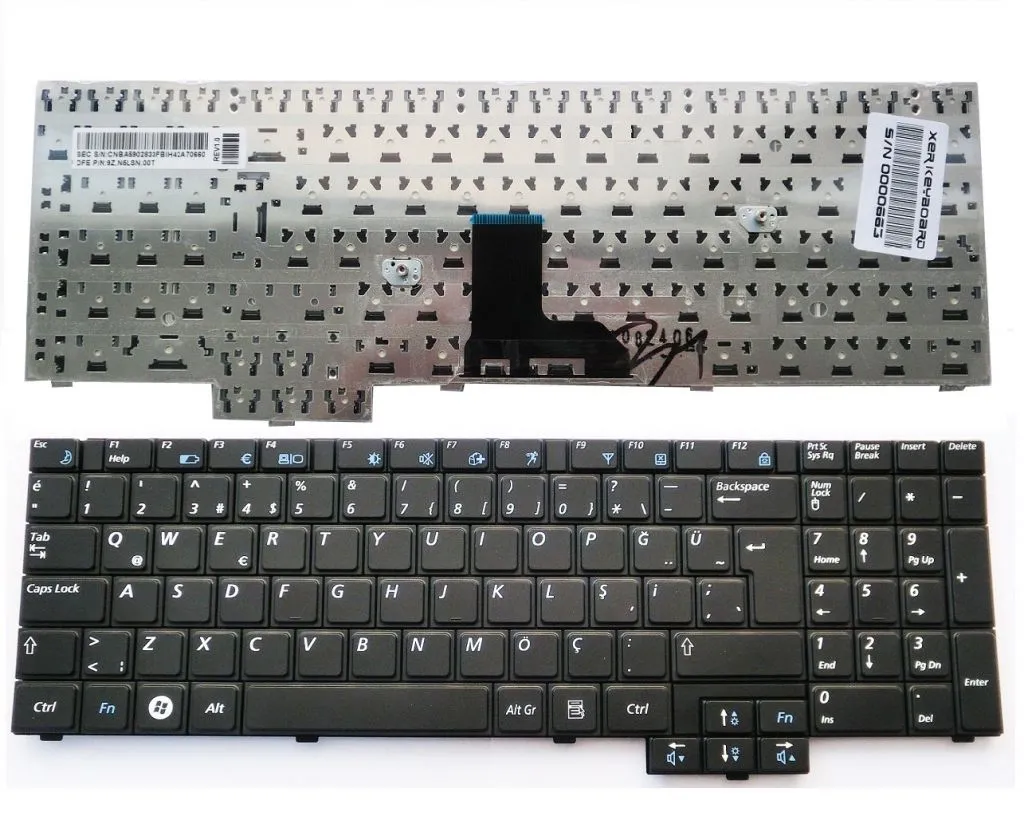 SAMSUNG R523 R525 R528 R530 R538 R620 R717 R719 RV508 RV510 R540 KLAVYE TÜRKÇE