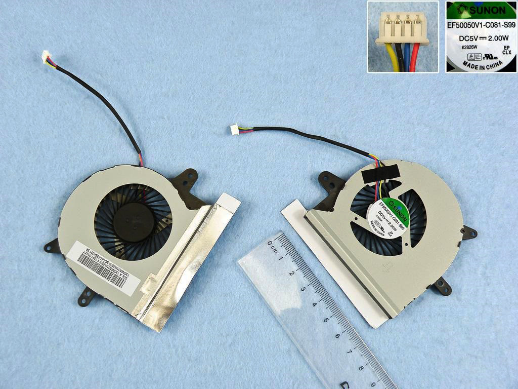 Asus X501U Cpu Fan Ef50050v1-C081-S99, Ksb0705hb, Dq5d597g000