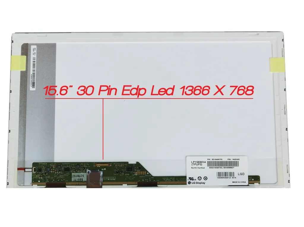 B156XTN01.0 Notebook Lcd Ekran (15.6 Led Dar Soket 1366*768)
