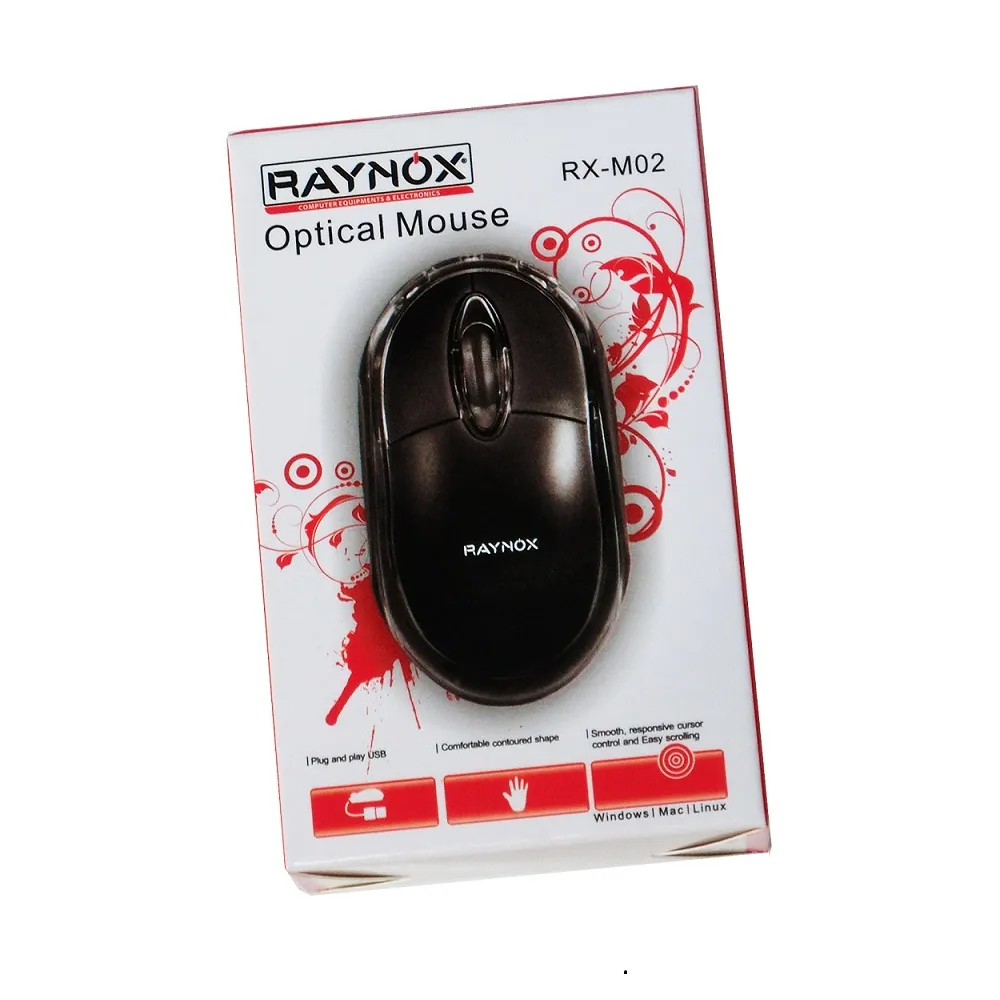 Raynox RX-M02 Kablolu Usb Mouse Siyah