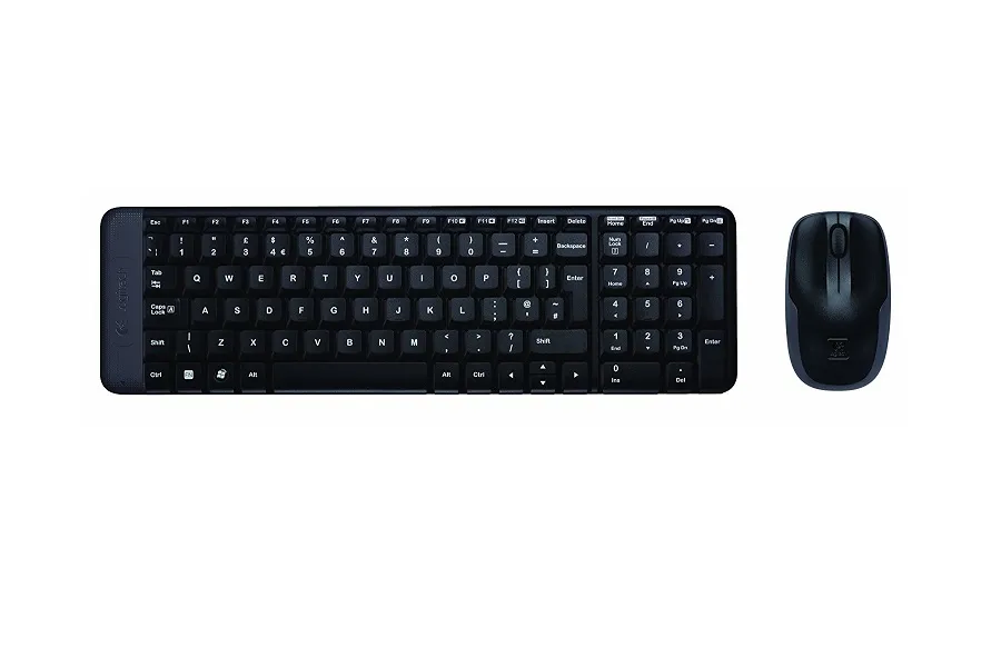 Logitech MK220 Kablosuz Klavye Mouse Set Siyah 920-003163