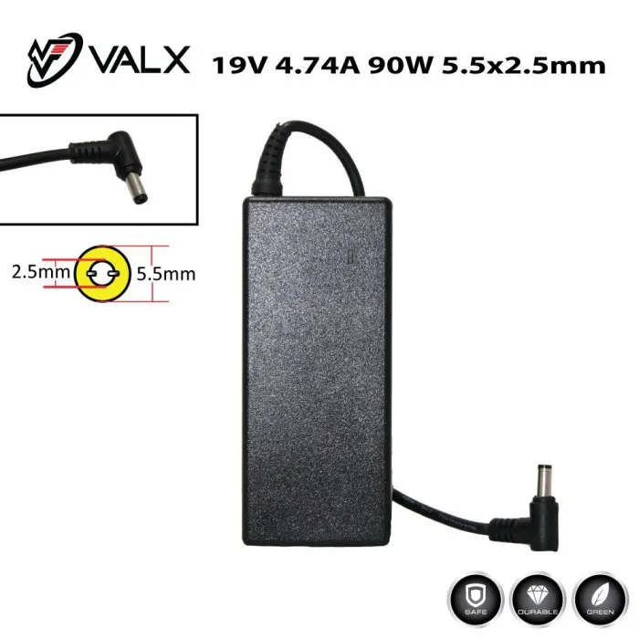 Asus 90 Watt 19V 4.74A 5.5 X 2.5 mm. Notebook Adaptör