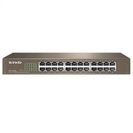 Tenda TEF1024D 24 Port 10/100Mbps Yönetilemez Rackmount Switch