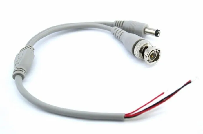 TeknoGreen TGG-121 BNC+DC 5.5 x 2.1mm 30cm DC Kablo