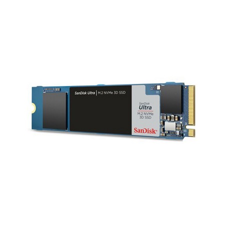 Sandisk Ultra 3D 250GB 2400MB/s - 950MB/s M.2 NVMe PCIe Ssd SDSSDH3N-250G-G25