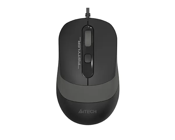 A4 Tech FM10 Kablolu Optik Mouse Siyah/Gri
