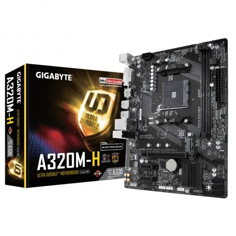 Gigabyte GA-A320M-H AM4 DDR4 DVI HDMI mATX